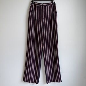 Zara Basic blue pinstripe trousers-S